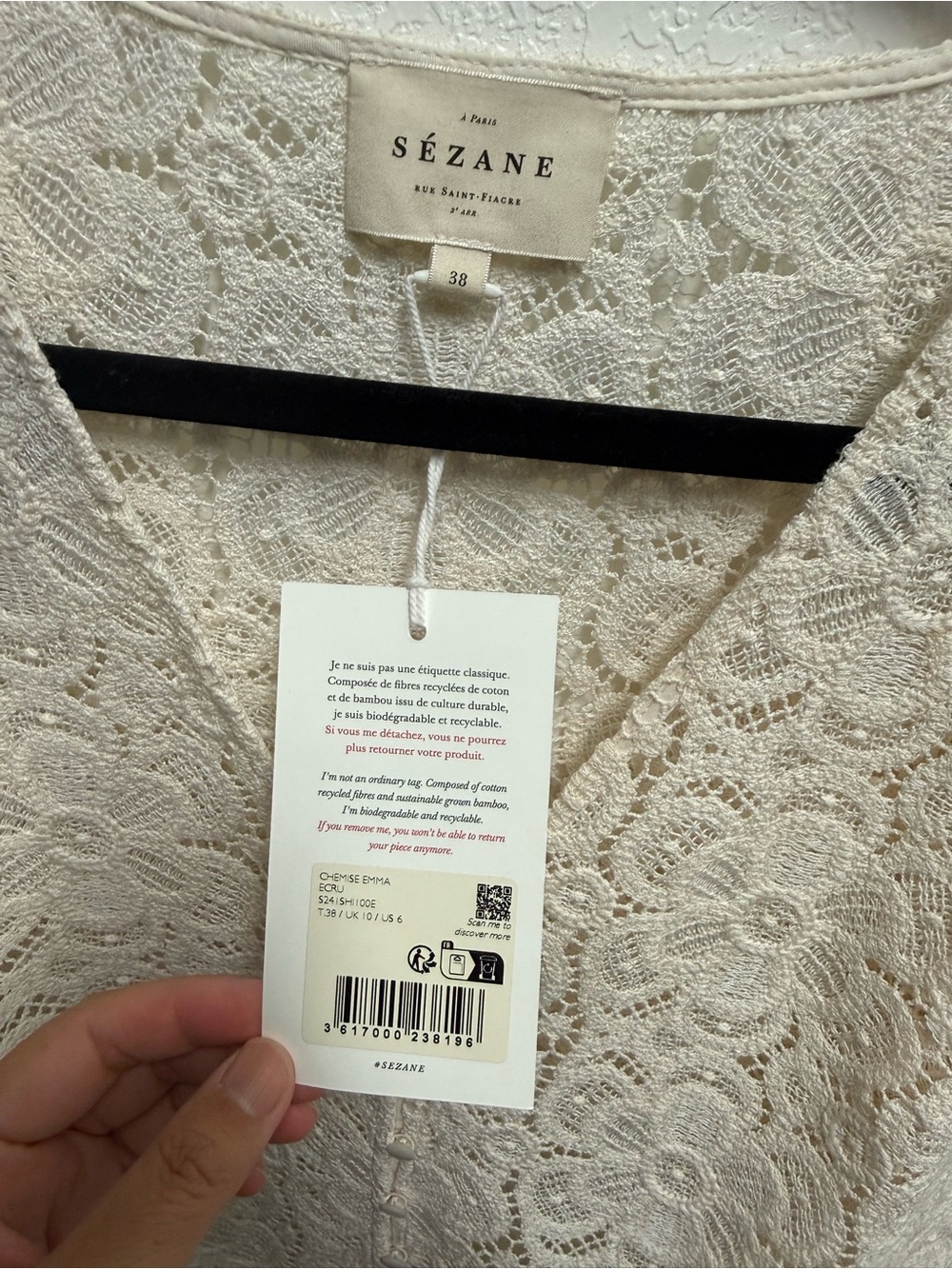 Sezane Emma Blouse - Picture 5 of 7